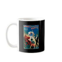 Wood's ~ Woodita Magician Vintage Magic Act Mugs