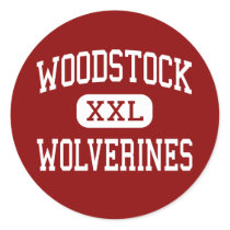 Woodstock - Wolverines - High - Woodstock Georgia stickers by customteamsportswear Woodstock - Wolverines - High - Woodstock Georgia stickers
