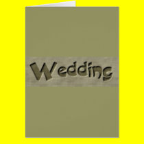 Woodsy Wedding cards