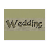 Woodsy Wedding postcards by JessicaInSeattle Woodsy Wedding postcards
