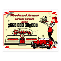 Woodward Avenue Celebration 2010 postcards