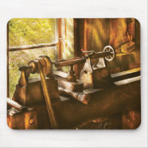 Woodworker - An Old Lathe mousepads