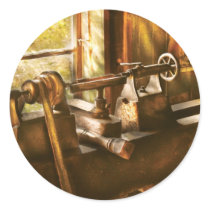 Woodworker - An Old Lathe stickers