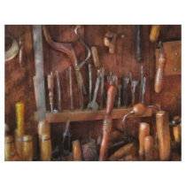 Woodworker - Old tools Letterhead Template