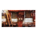 Woodworker - Old Workshop Photo Greeting Card