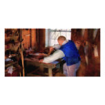 Woodworker - The master carpenter Photo Greeting Card