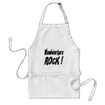 Woodworkers Rock! Apron