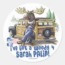 Woody 4 Palin Sticker