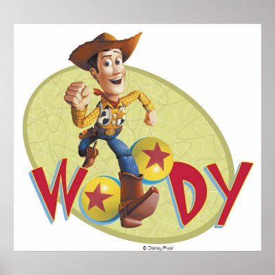 Woody Disney posters