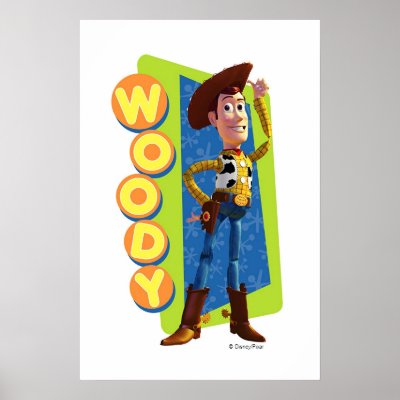 Woody Disney posters