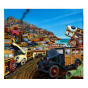 "Woody Junkyard" Print by JimPhillips "Woody Junkyard" Print
