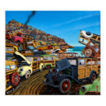 "Woody Junkyard" Print