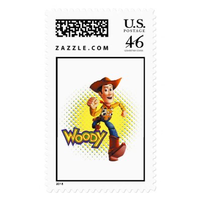 Woody Sheriff Cowboy Disney postage