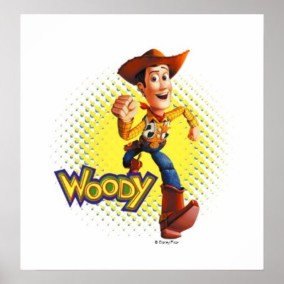 Woody Sheriff Cowboy Disney posters