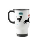 Woof Bark Arf Woooo Coffee Mug