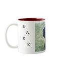 Woof Bark! mugs