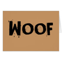 WOOF Card