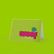 Woof Congratulations (Green) cards