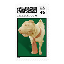 Woof Day at Work postage