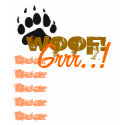 Woof! Grrr..! t-shirts by allenmd Woof! Grrr..! t-shirts