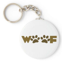 WOOF KEYCHAINS