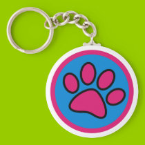 Woof Keyring keychains