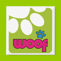 Woof Magnet by woofstuff Woof Magnet