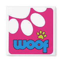 Woof Magnet
