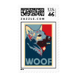 WOOF POSTAGE STAMPS