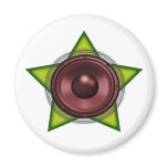 Woofer Rasta star Dub Reggae Dubstep magnets