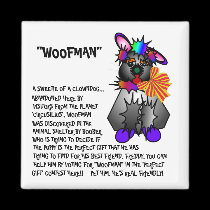 "WOOFMAN" Magnet
