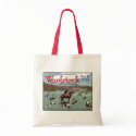 woofstock tote bags by RockingHorseGraphics woofstock tote bags