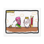 woofy king postcard