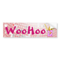 woohoo bumper sticker