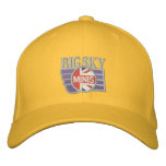 Wool Ball Cap, "Let's Motor" sides Embroidered Hats