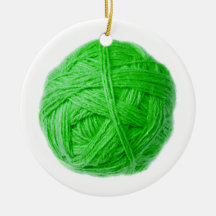 wool ball christmas ornament