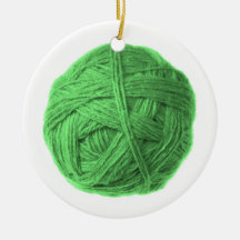 wool ball ornament