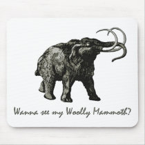 Wooley Mammoth mousepads by JaZilla Wooley Mammoth mousepads
