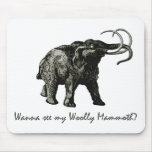 Wooley Mammoth Mouse Pad