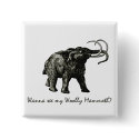Wooley Mammoth Pin buttons by JaZilla Wooley Mammoth Pin buttons