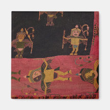 Woollen fabric fridge magnets