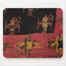 Woollen fabric mouse pad