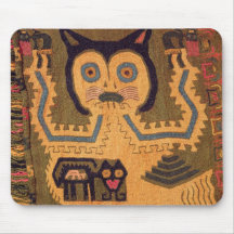 Woollen figure of a jaguar, Paracas Culture Mouse Pads