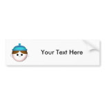 Woolly hat bumper stickers
