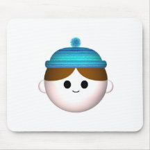 Woolly hat mouse pads
