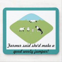 Woolly Jumper Mousemat