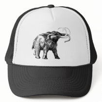 woolly-mammoth-1 trucker hat
