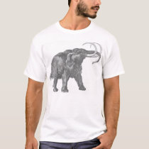 woolly mammoth 2 t-shirts by davidgoldman woolly mammoth 2 t-shirts
