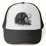 Woolly Mammoth Antique Print hats
