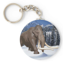 Woolly Mammoth Keychain